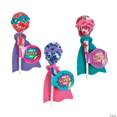 Superhero Girl Lollipop Craft Kit