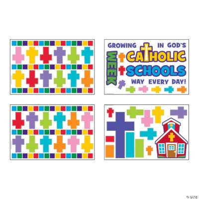 Catholic Schools Week Mini Bulletin Board Set, Bulletin Board Sets