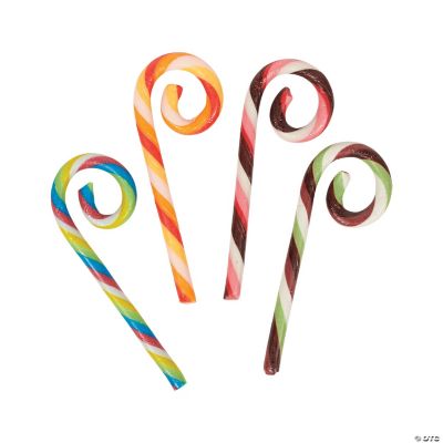 Frankford® Curly Candy Canes - Oriental Trading - Discontinued