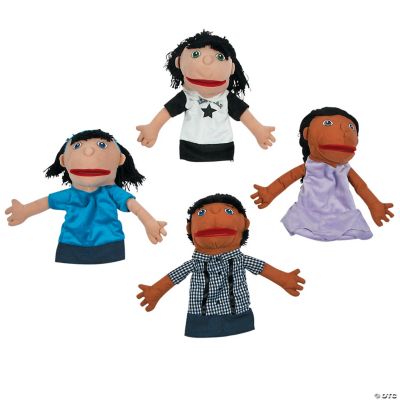 Happy Kids Plush Hand Puppets Set 2