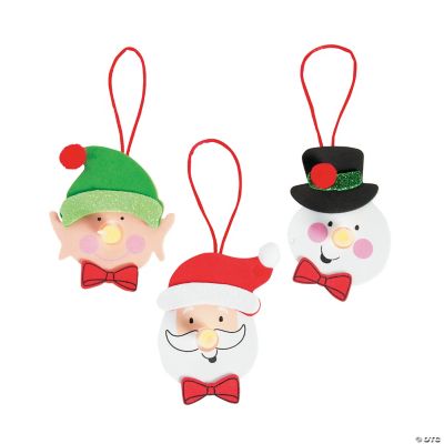 Christmas Character Tea Light Ornament Craft Kit
