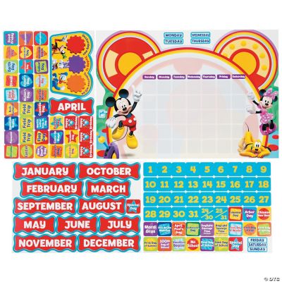 Mickey Mouse Clubhouse® Calendar Bulletin Board Set Discontinued