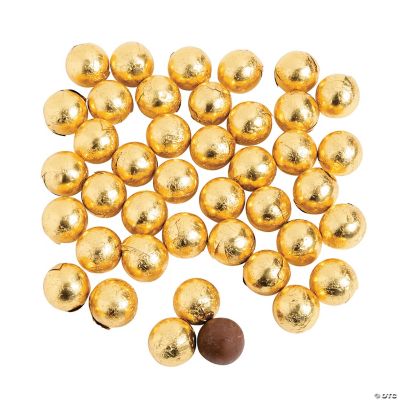 Gold Foil Balls Chocolate Candy Discontinued