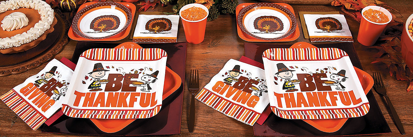 Peanuts® Thanksgiving Party Supplies