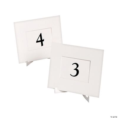 White Table Frames