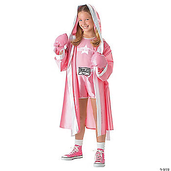 Everlast Boxer Girls Halloween Costume - Oriental Trading
 Homemade Female Boxer Costume