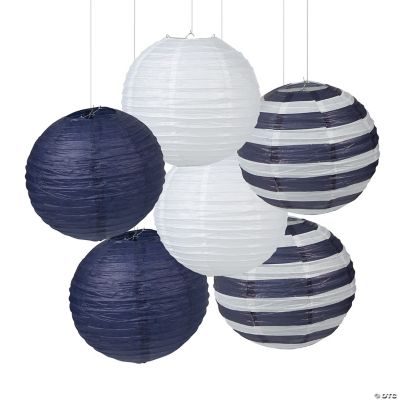 Nautical Hanging Paper Lanterns