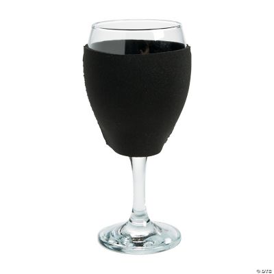 Black Wine Glass Cooler