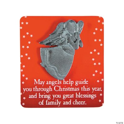 Christmas Blessing Angels on Card