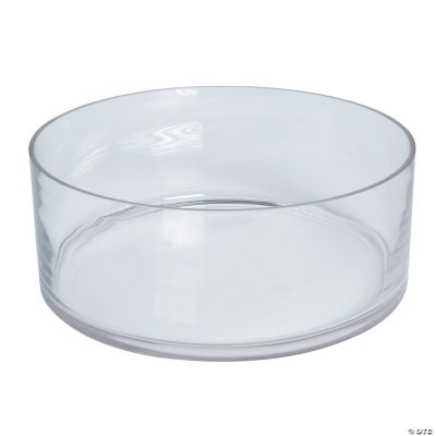 Large Round Glass Dish
