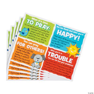 Prayer Prompt Cards for Kids