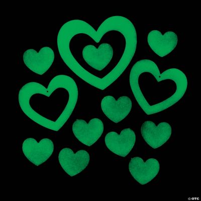 GlowintheDark Valentine’s Day Hearts