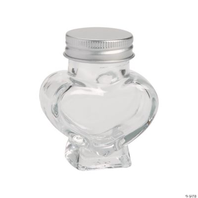 Mini HeartShaped Favor Jars