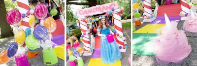Candy Land<sup>® </sup>Trunk-or-Treat Decorating Idea