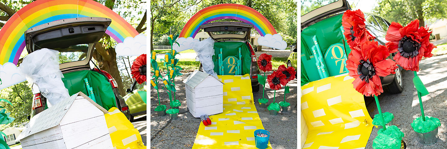 The Wizard of Oz<sup>™</sup> Trunk-or-Treat Decorating Idea