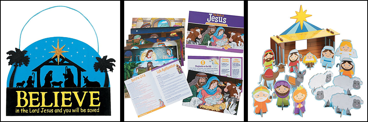 The Birth of Jesus Teaching Aid