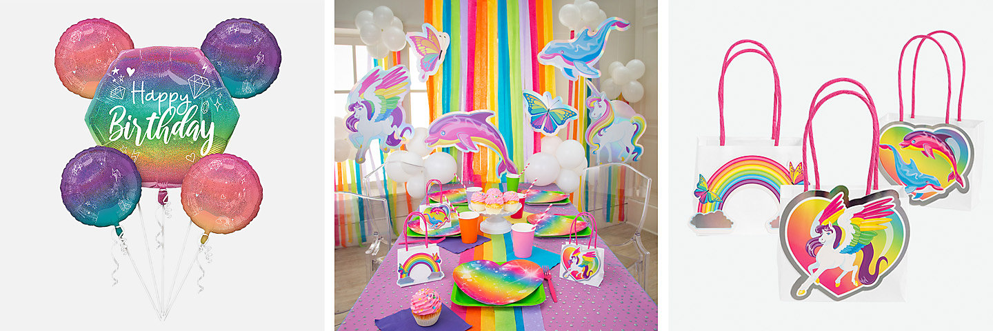 Rainbow Sparkle Party Supplies