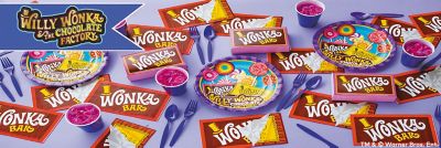 Warner Bros. Willy Wonka Party Supplies