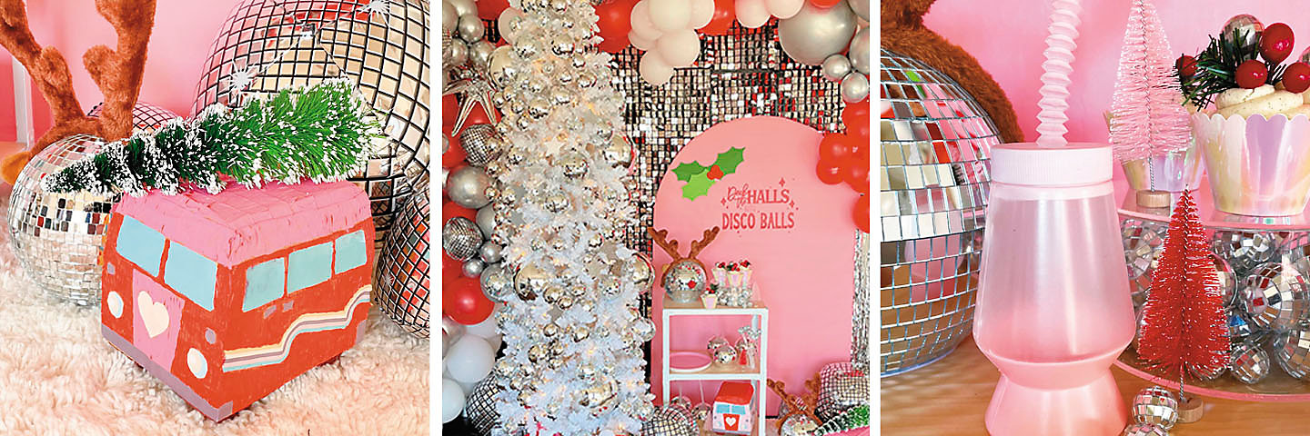 Deck the Halls with Disco Balls Party Supplies