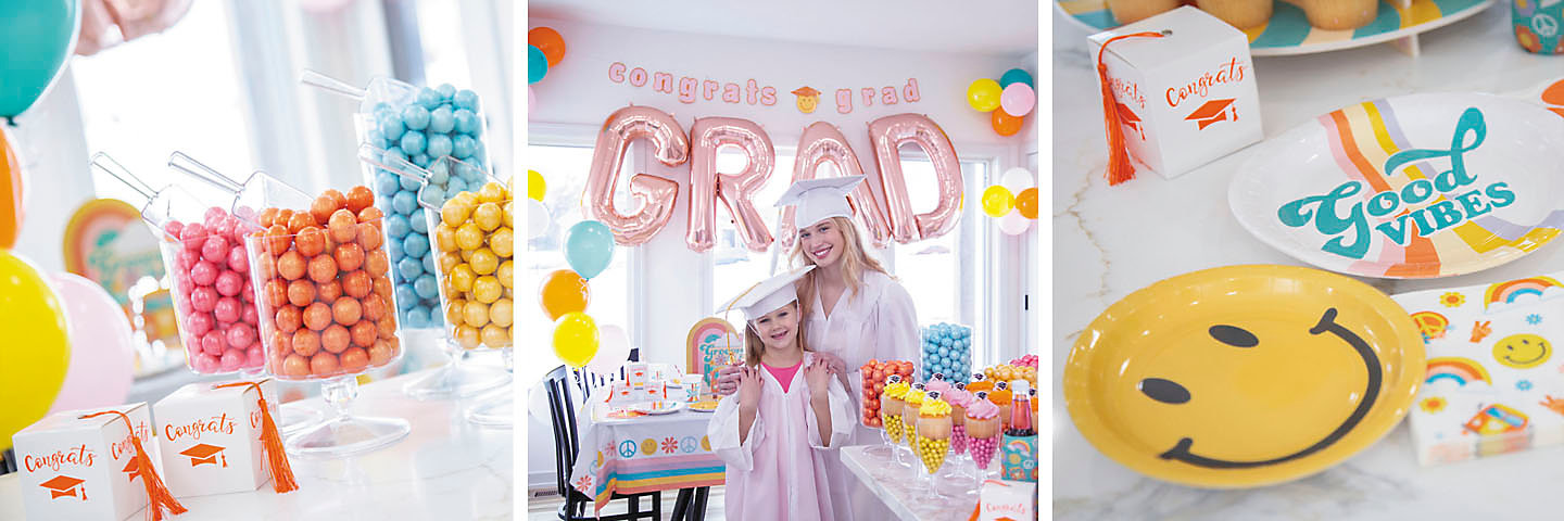 Groovy Graduation Party Supplies