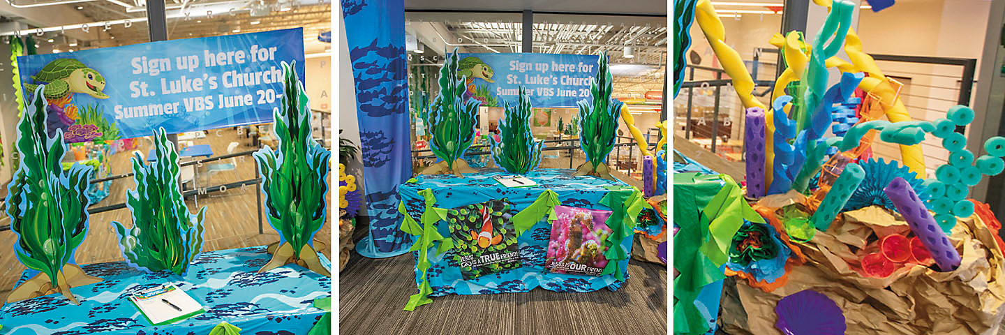 Under the Sea VBS Signup Station Kit