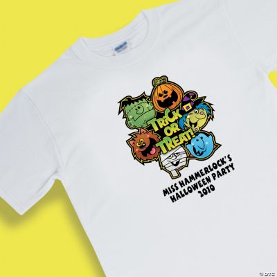 Personalized “Boo Bunch” White T-Shirt — Youth Large (14-16)