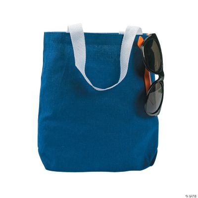 Blue Tote Bags