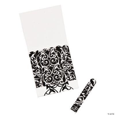 Black & White Matchbook Emery Boards