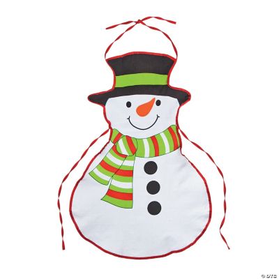 Child's Snowman Apron