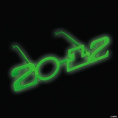Glow-In-The-Dark “2012” Glasses