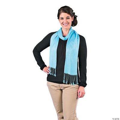 Light Blue Personalized Scarf