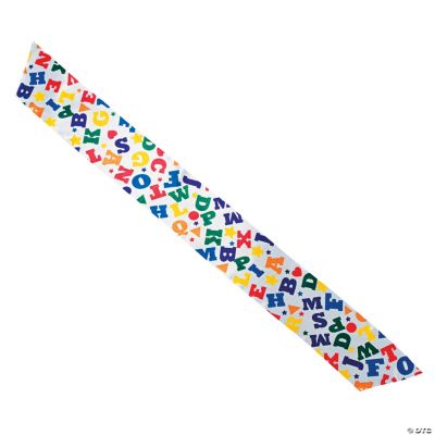 Elementary Grad ABC Stole
