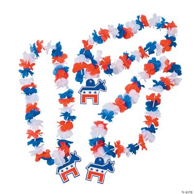 Democrat Flower Leis