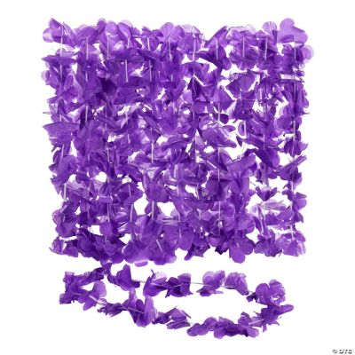 Purple Flower Leis