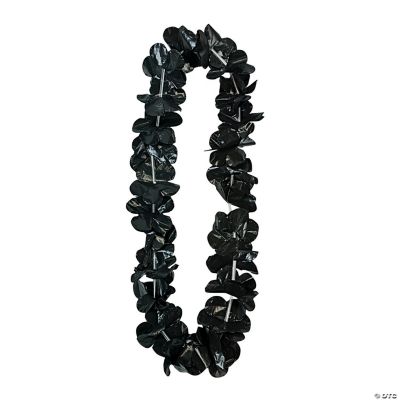 Black Flower Leis