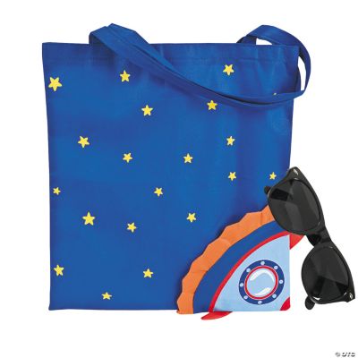Rocket Folding Tote Bags