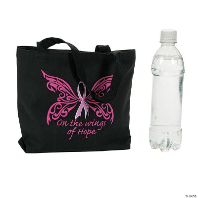 Pink Ribbon Bible Bag