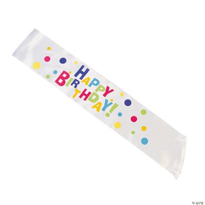 Everyday Birthday Party Sash