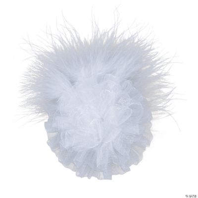 Feather & Flower Hair Clip
