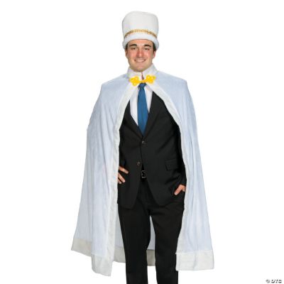 Male Robe - White