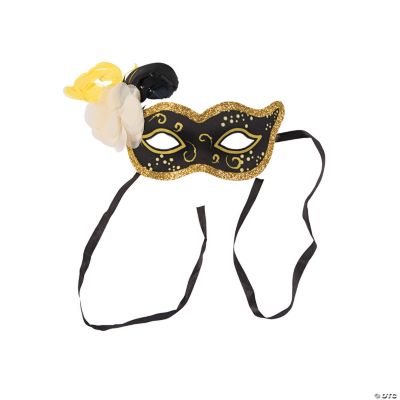 Gold & Black Masks For New Year