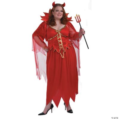 Plus Size Devil Adult Women’s Costume