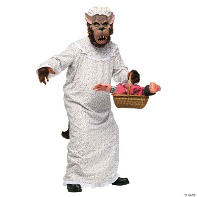 Big Bad Granny Wolf Adult Men’s Costume