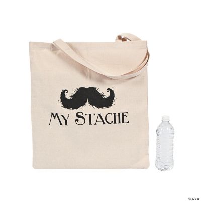 Mustache Tote