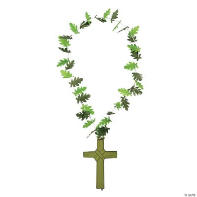 Palm Leaf Cross Leis