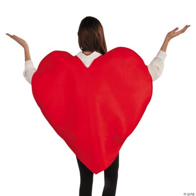 Adult Heart Costume Oriental Trading