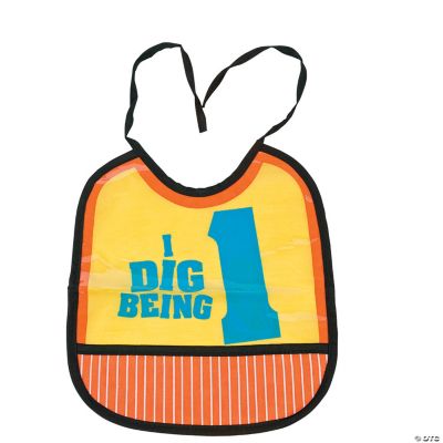 “I Dig Being 1” First Birthday Bib