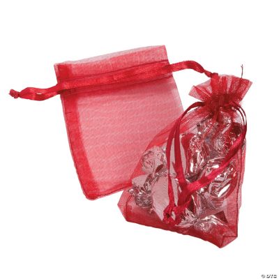 Romantic Rose Mini Organza Bags