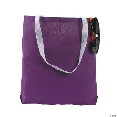Large Purple Tote Bags