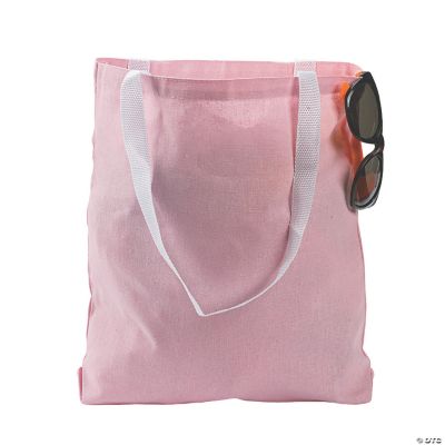 Large Light Pink Tote Bags